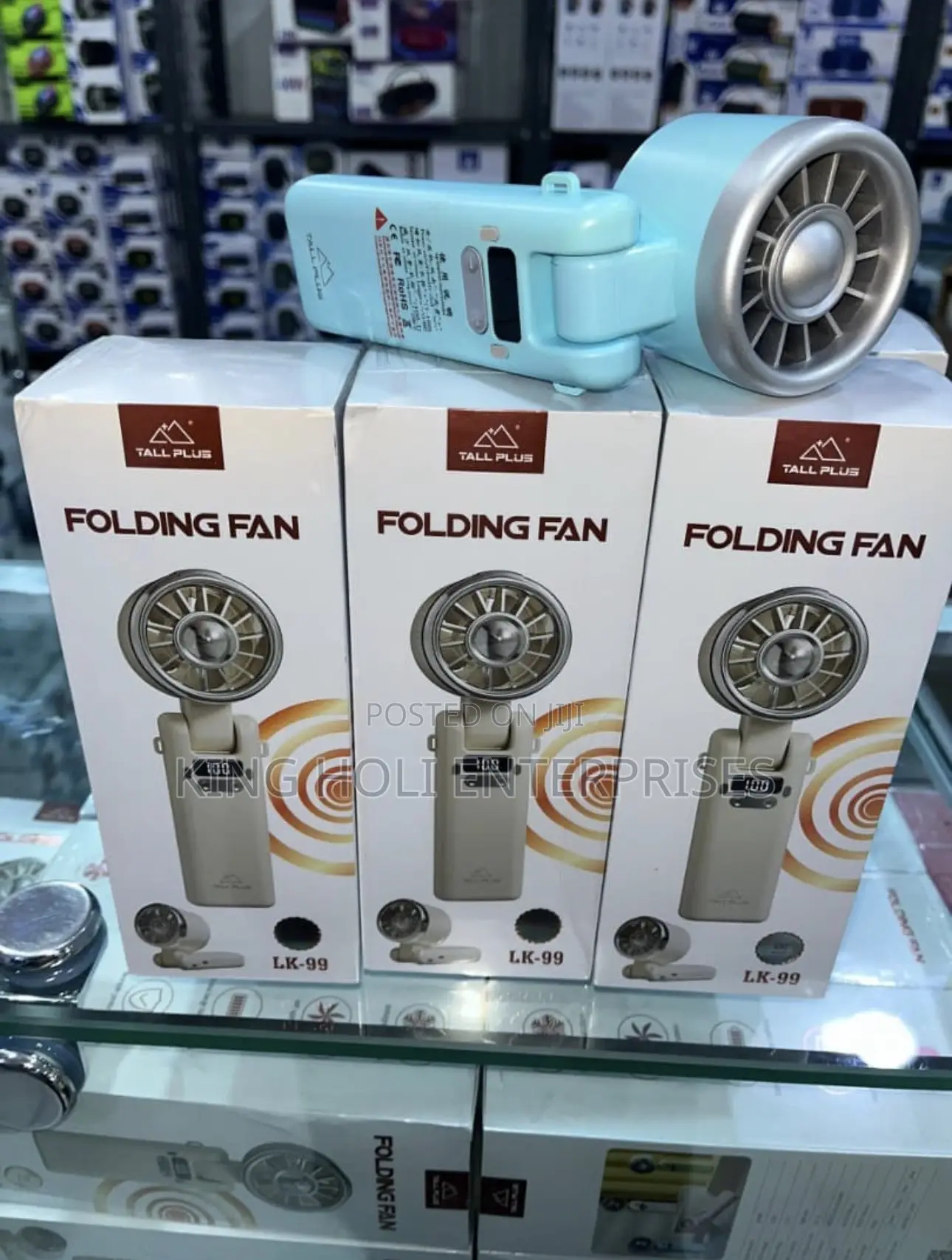 Tall Plus LK-99 Folding Fan