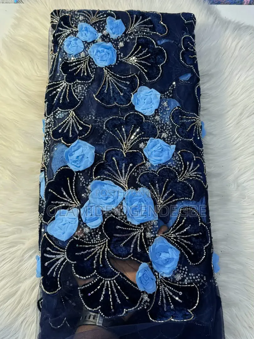Velvet Beaded Lace