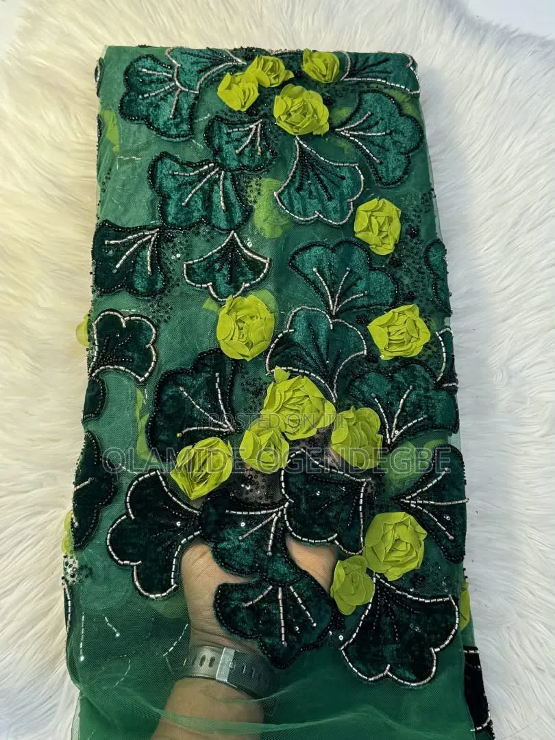 Velvet Beaded Lace
