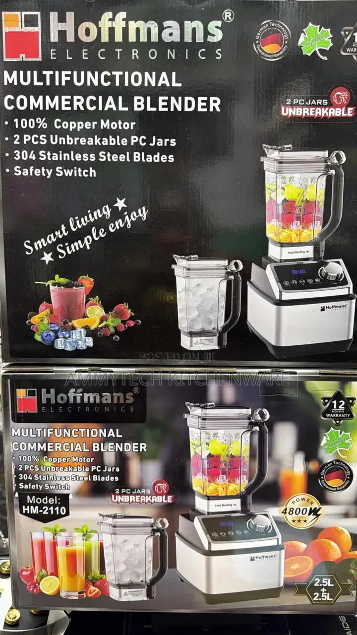 High Quality Multifunctional Hoffman Commercial Blender