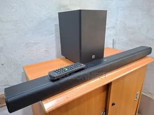JBL Soundbar SB550 With Its Wireless Subwoofer