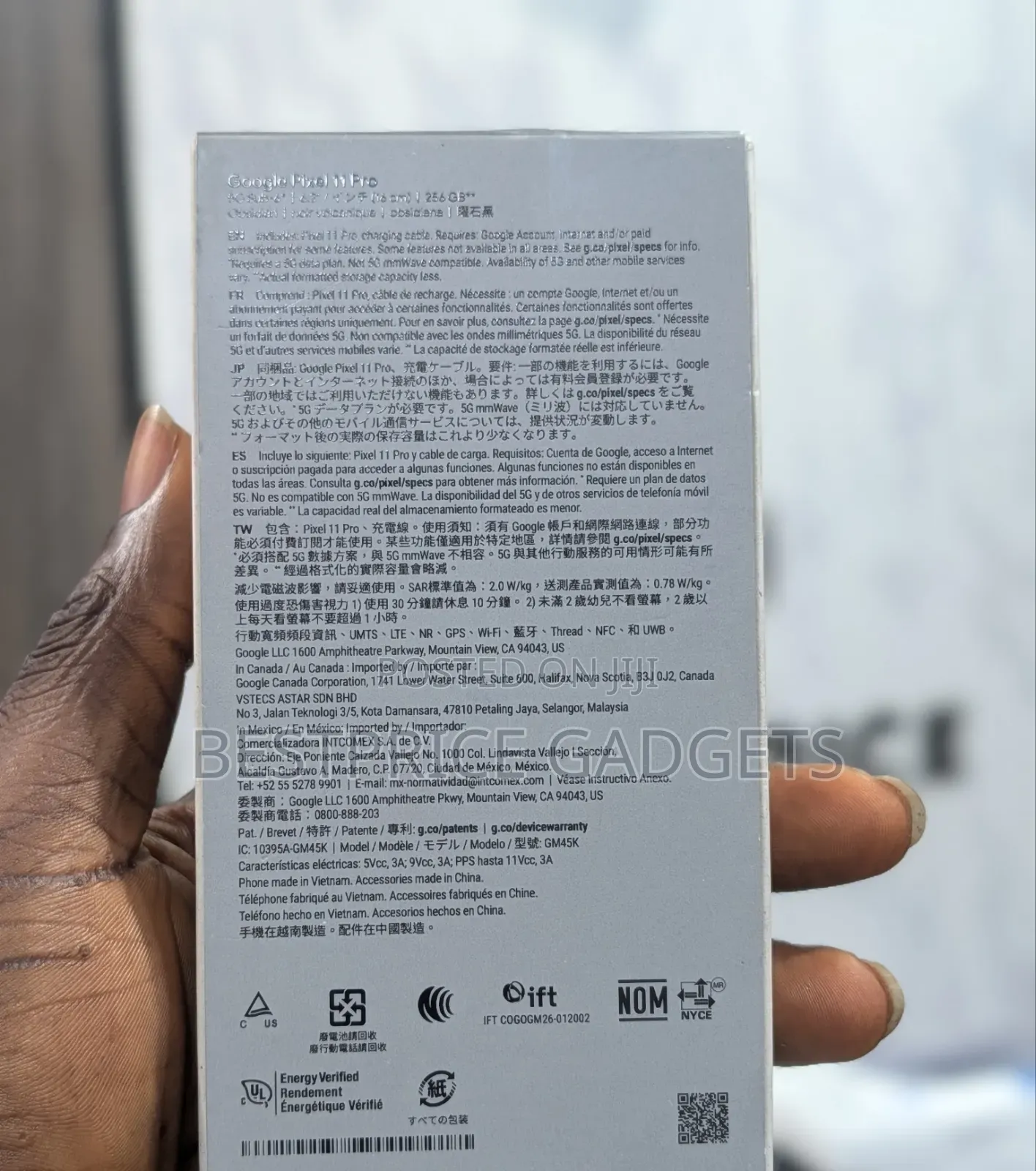 New Google Pixel 11 Pro 256 GB Black