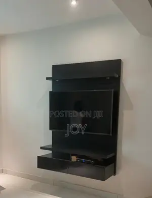 Sleek Wall-Mounted TV Console - Modern Space-Saving
