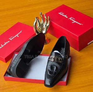 Pure Leather Latest Design Salvatore Ferragamo Men's Shoes