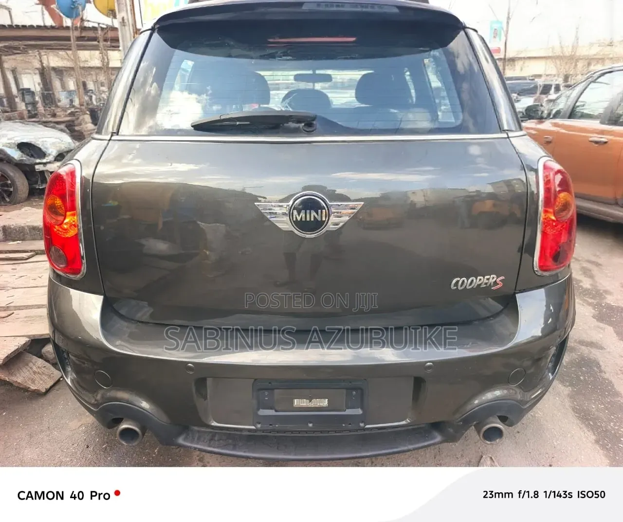 Mini Cooper 2012 Gray