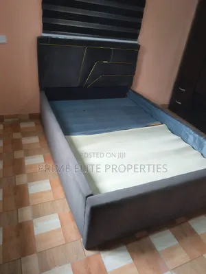 6 by 4 Bedframe and Semi-Orthopedic Mattress for Sale