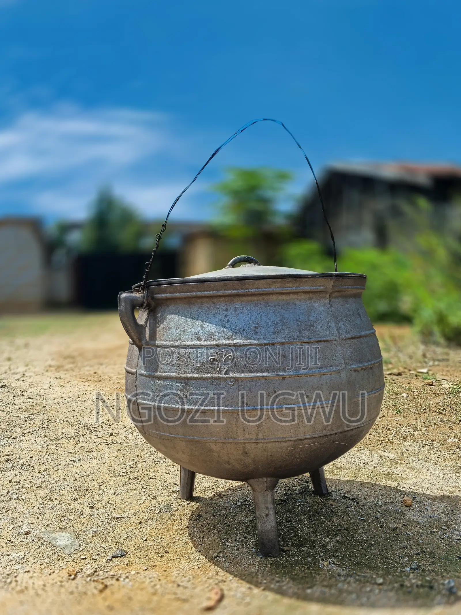 40liters 3Legged Cast Iron Saki Pot