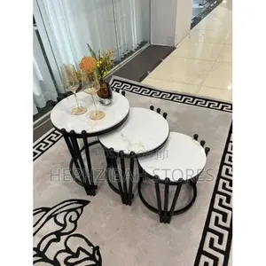 3 in 1 Unique Simple Luxury 3piece Center Table