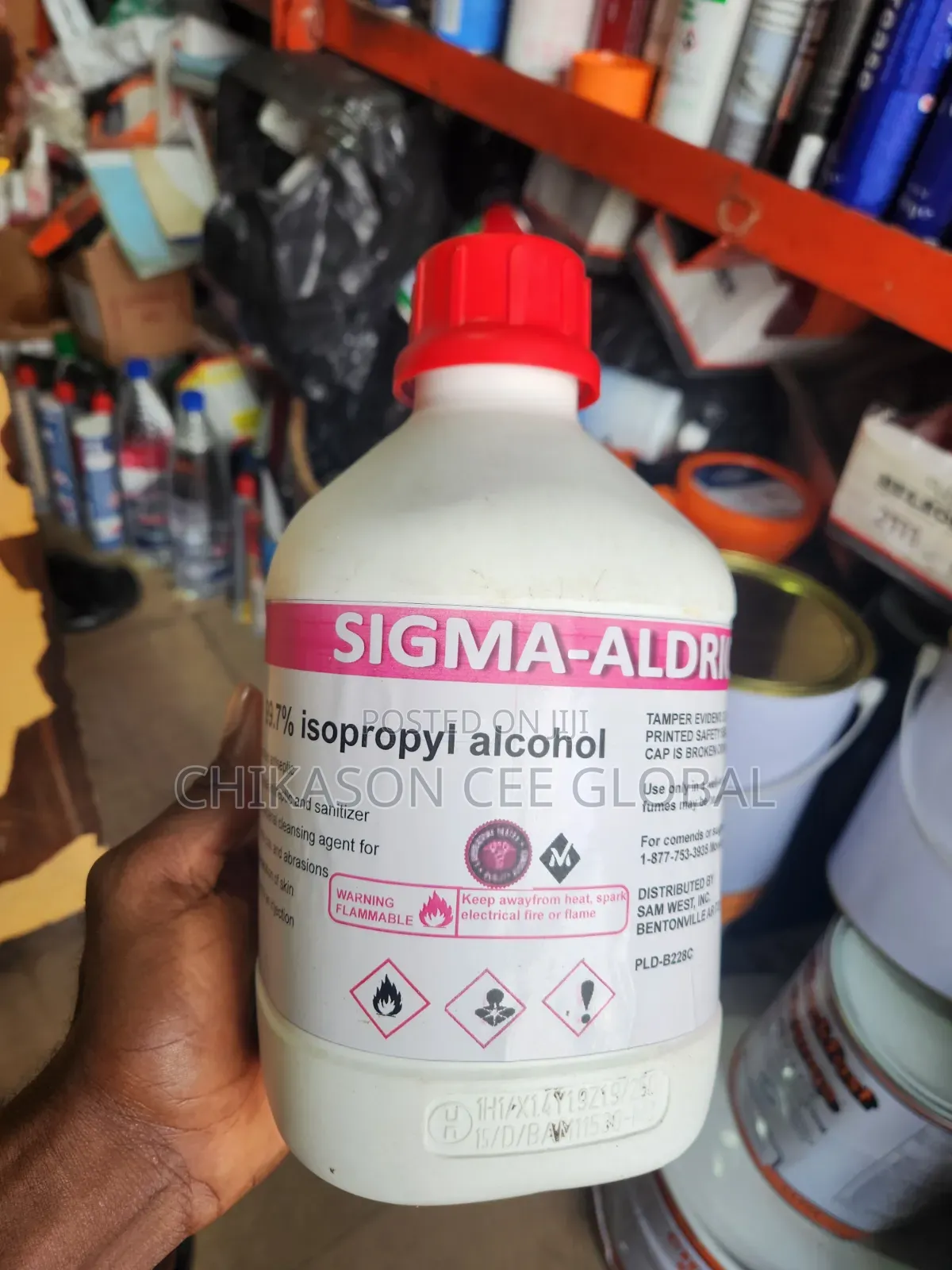 Isopropyl Alcohol 1L