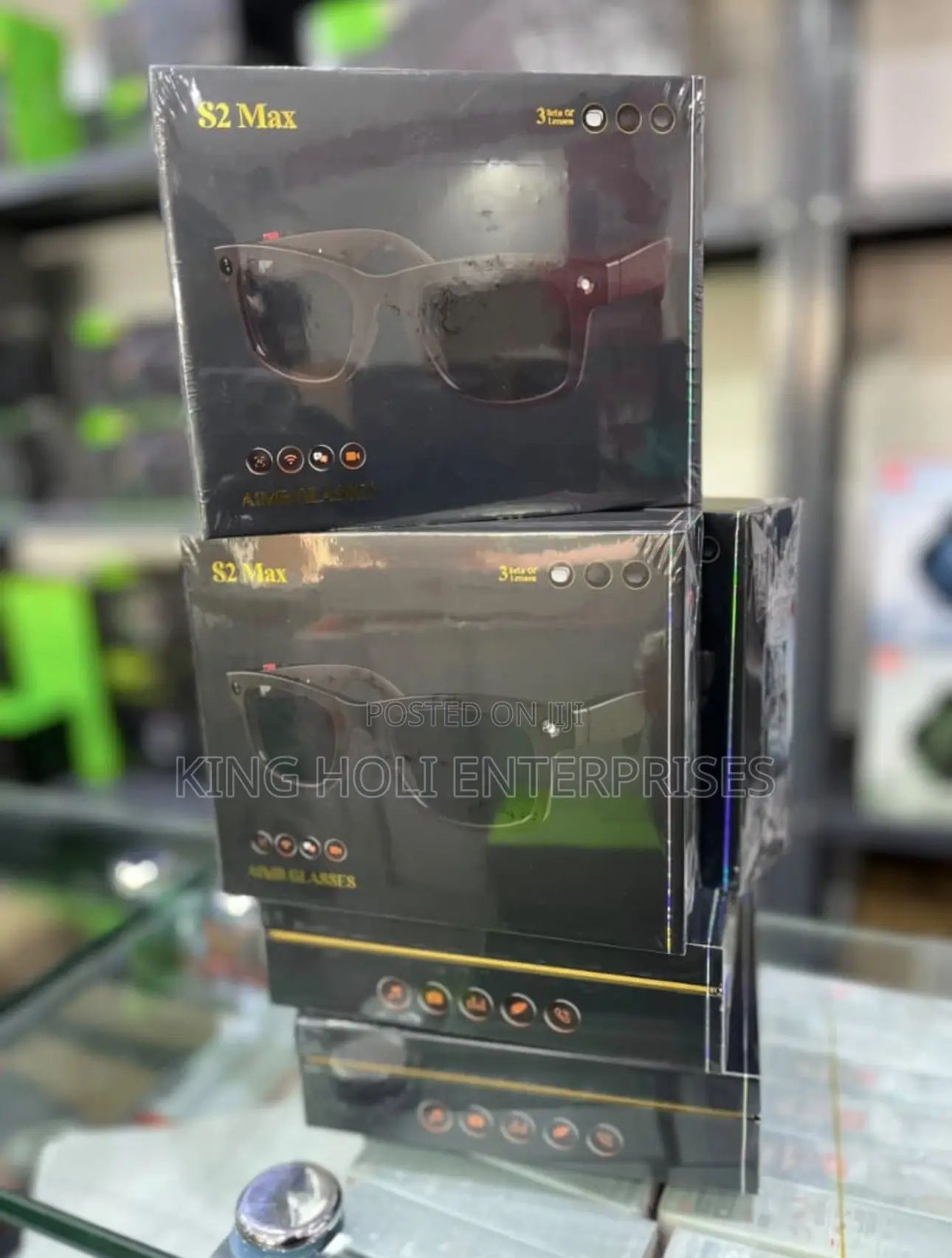 S2 Max AI Smart Glasses With Camera