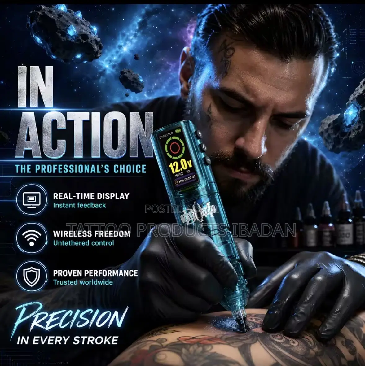 Wireless Tattoo Pen Machine