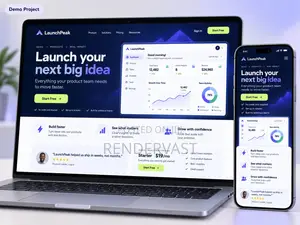 Professional Landing Page Design for Business Sales