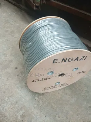 0.5mm White Copper Control Cable by 500 Meters