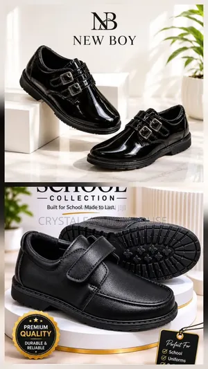 Leather Boy/Teen School Shoe. 25 to 41