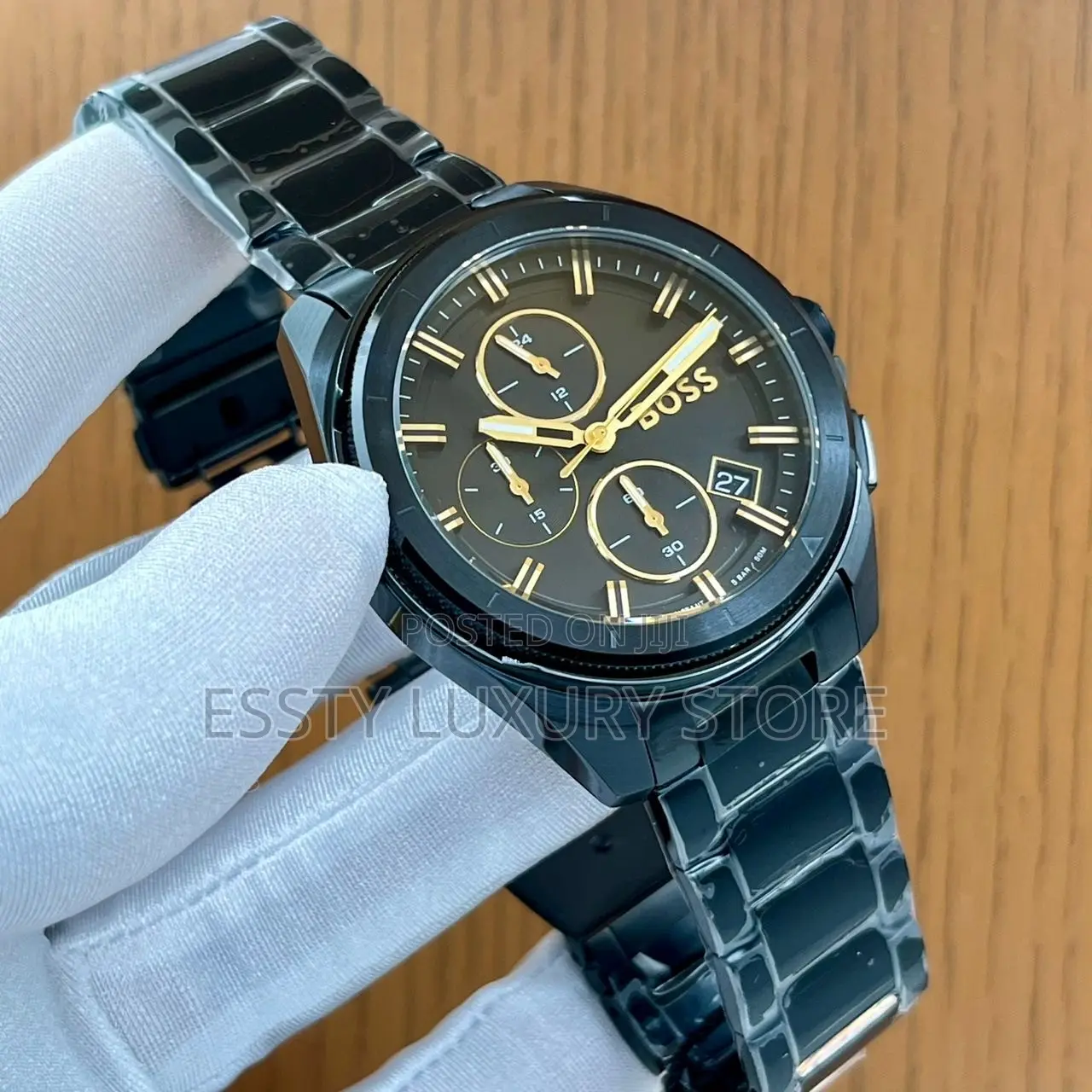 Automatic Quality Luxury Hugo Boss Chain Watch