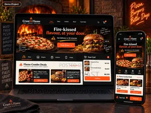 Restaurant Website Online Food Ordering Development