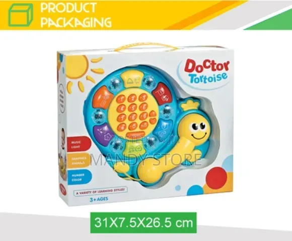 Early Learning Tortoise Mini Baby Phone Toy