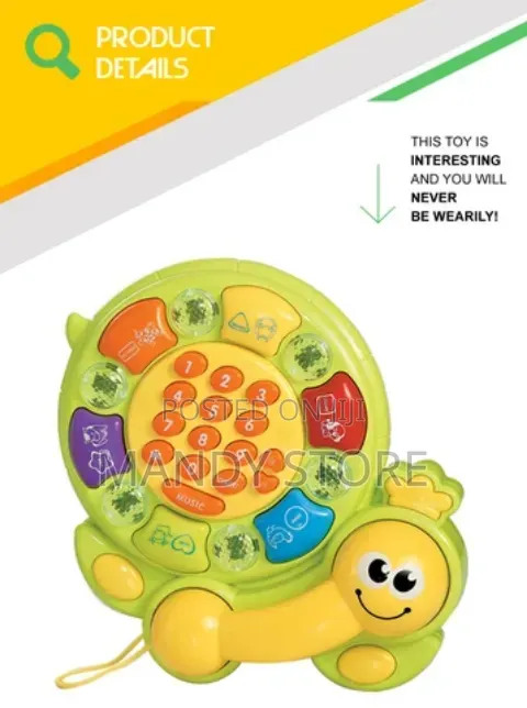 Early Learning Tortoise Mini Baby Phone Toy