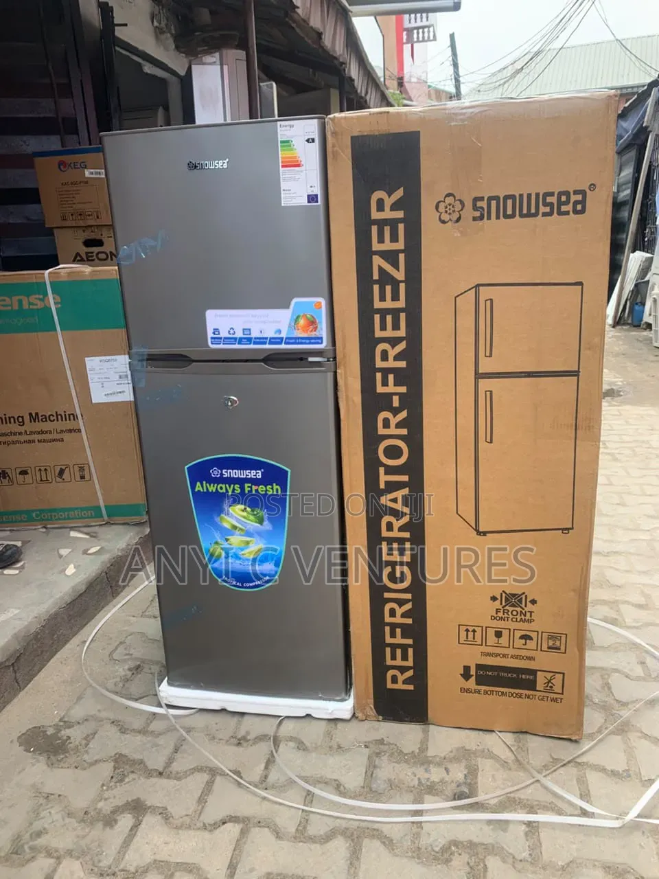 Snowsea Double Door Refrigerator