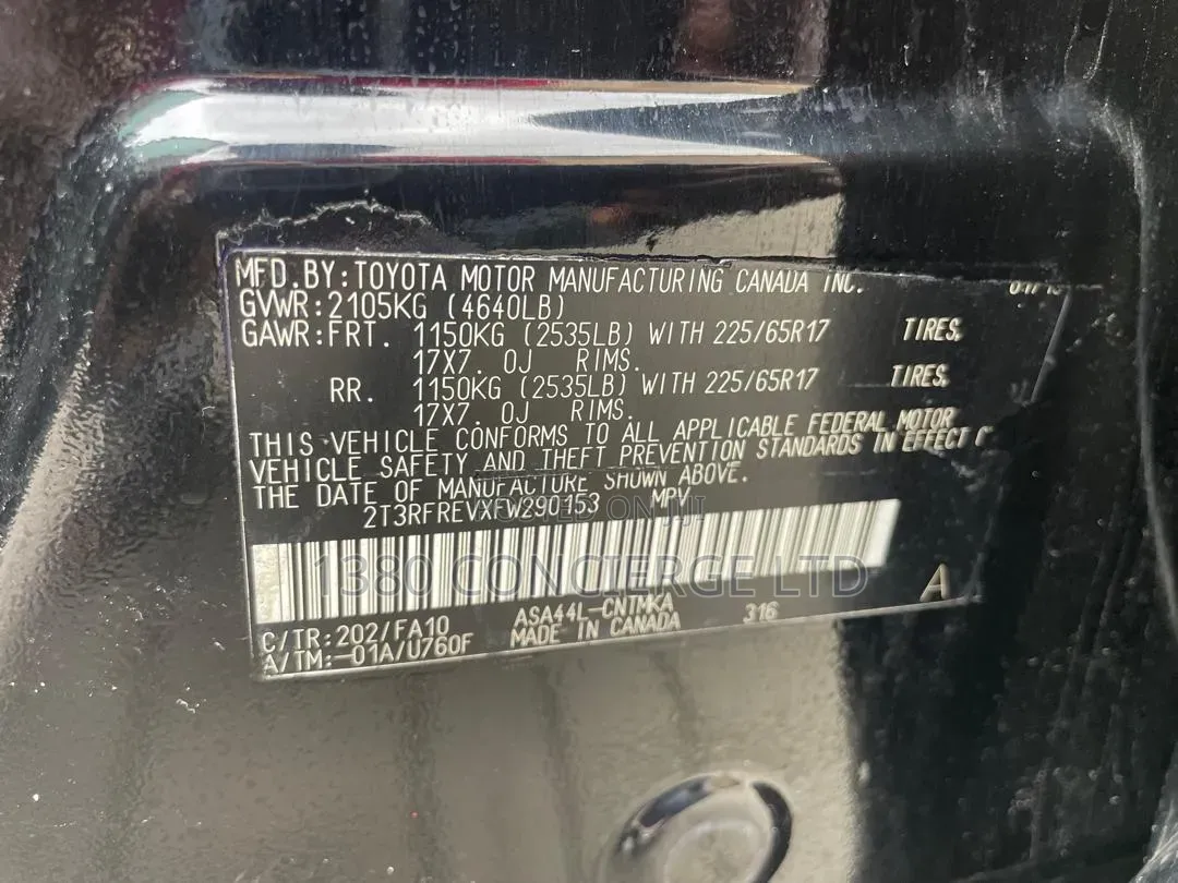 Toyota RAV4 2015 Black
