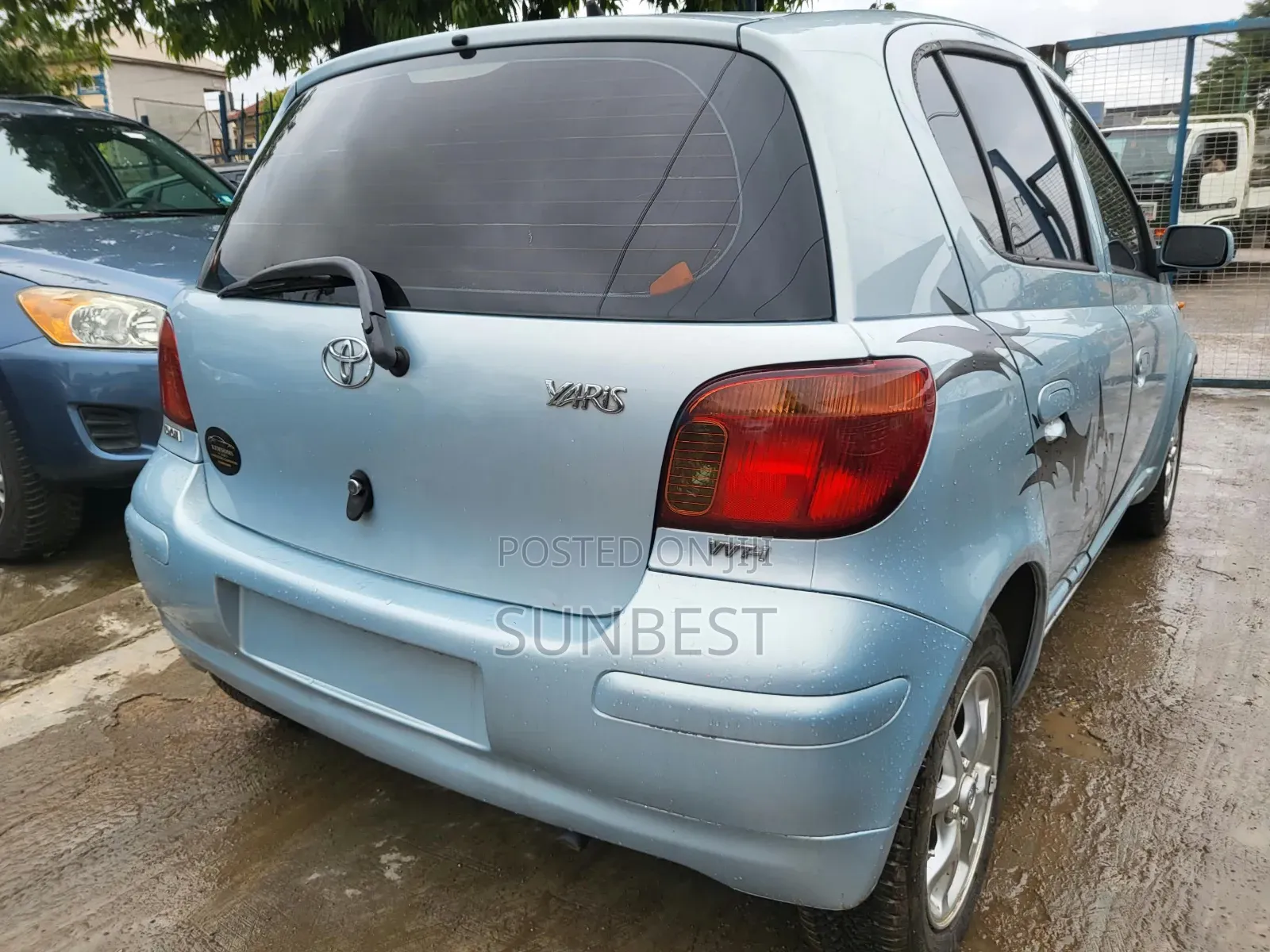 Toyota Yaris 2005 Blue