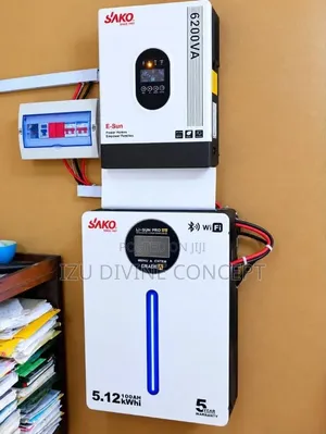 Full Package 5kwh Lithium Battery With 6.2kva Sako Hybrid Inverter