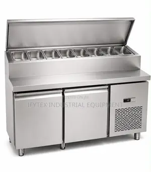 Commercial Stainless Steel Refrigerated Prep Counter