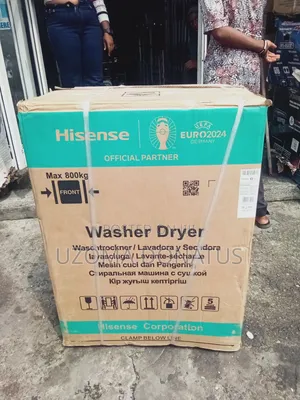Hisense Washing Machine and Dryer 8kg Inverter