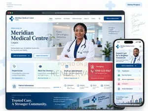 Hospital, Clinic Healthcare Website Development