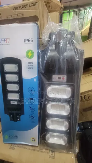 FFG Solar Street Light 4-Eye Straight