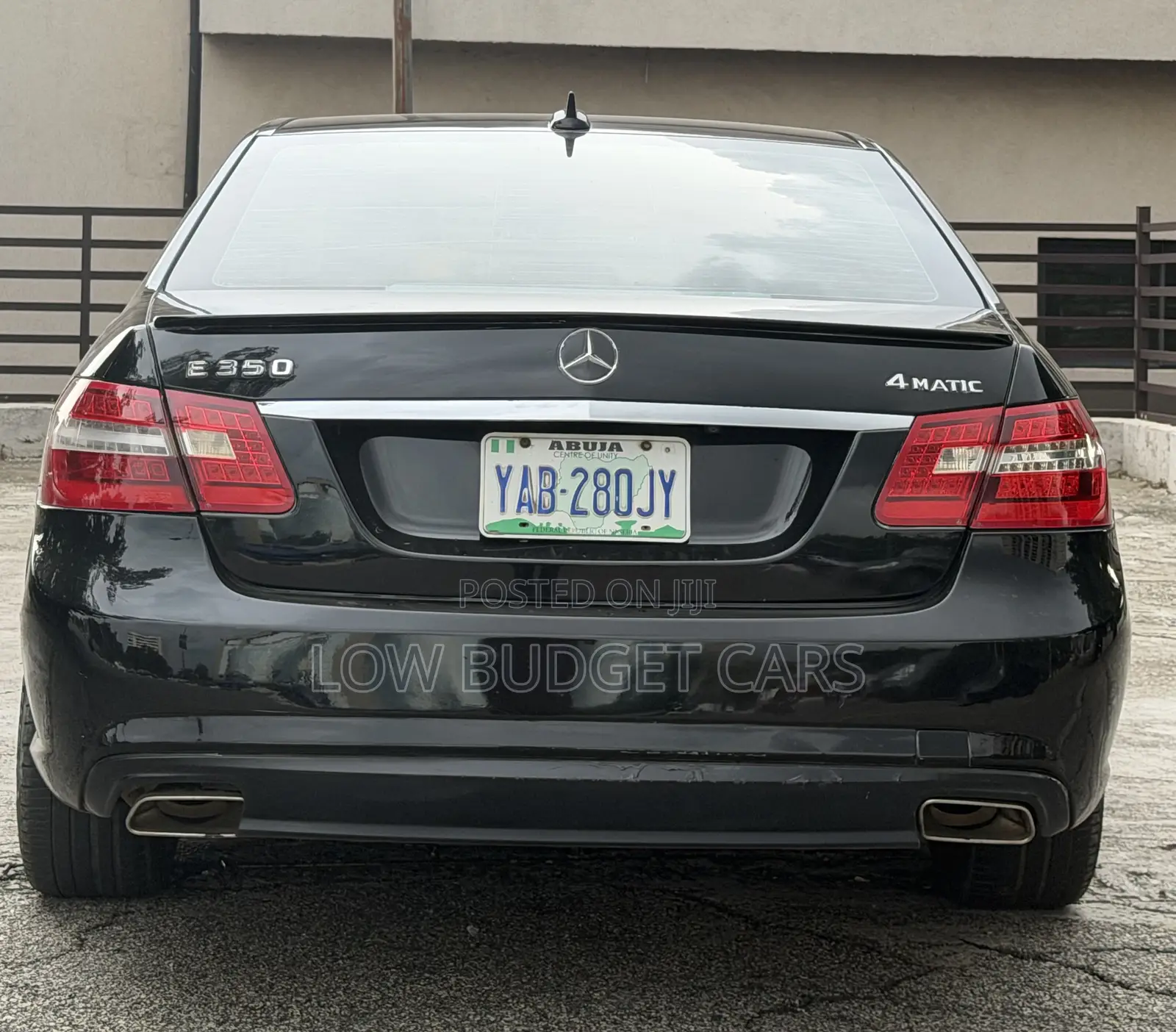 Mercedes-Benz E350 2011 Black