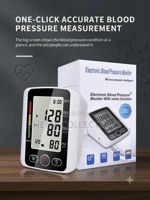 Automatic Digital Blood Pressure Monitor (With Voice Function