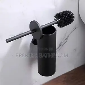 Black Hanging Toilet Brush