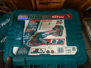 TOTAL TAGLI 42V Brushless Cordless Angle Grinder Kit
