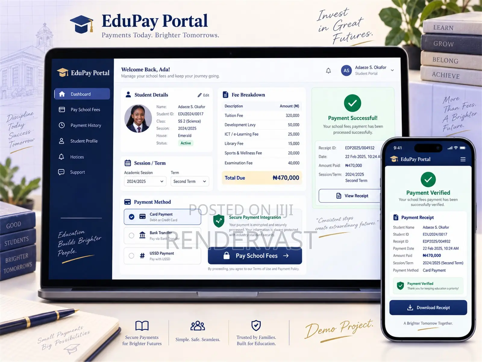 Paystack Flutterwave Payment Gateway Integration