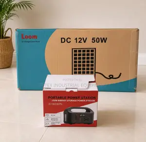 Portable Solar Power Station 150W With 50W Solar Panel