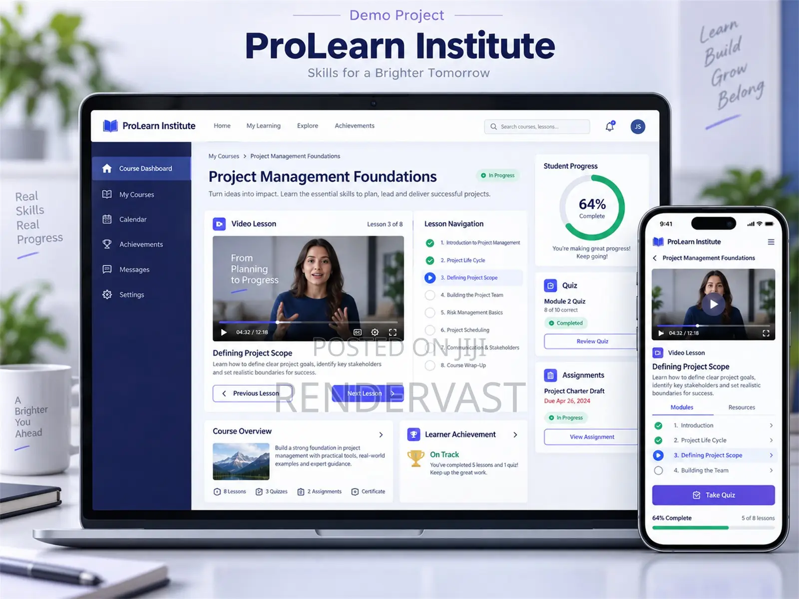 Moodle LMS Setup E-Learning Website Development