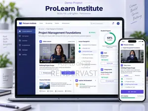 Moodle LMS Setup E-Learning Website Development