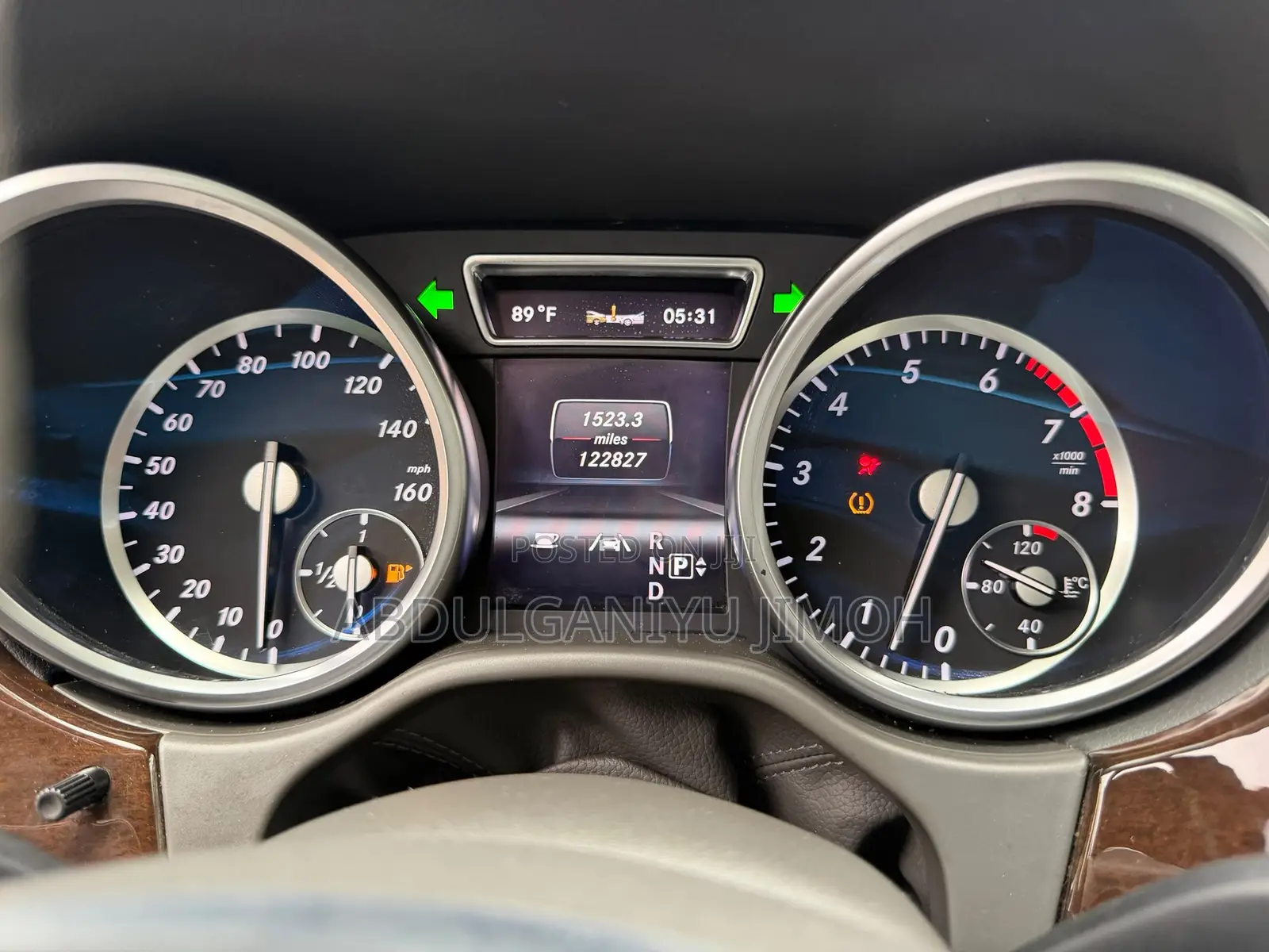 Mercedes-Benz M Class 2014 Silver