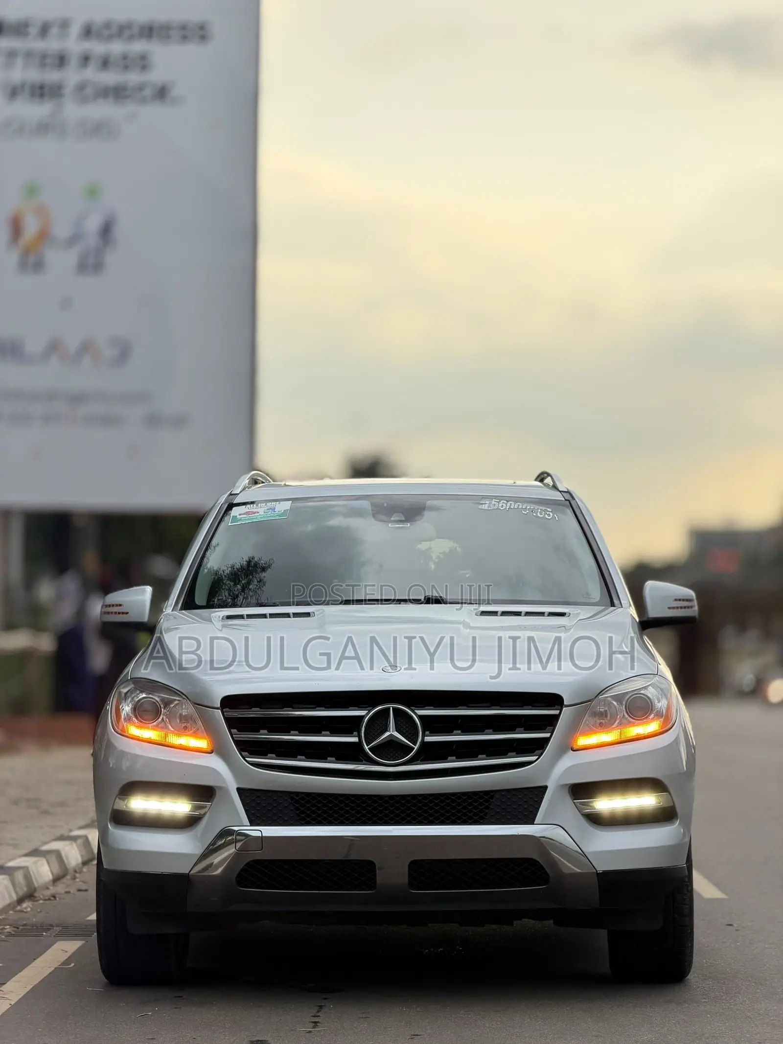 Mercedes-Benz M Class 2014 Silver