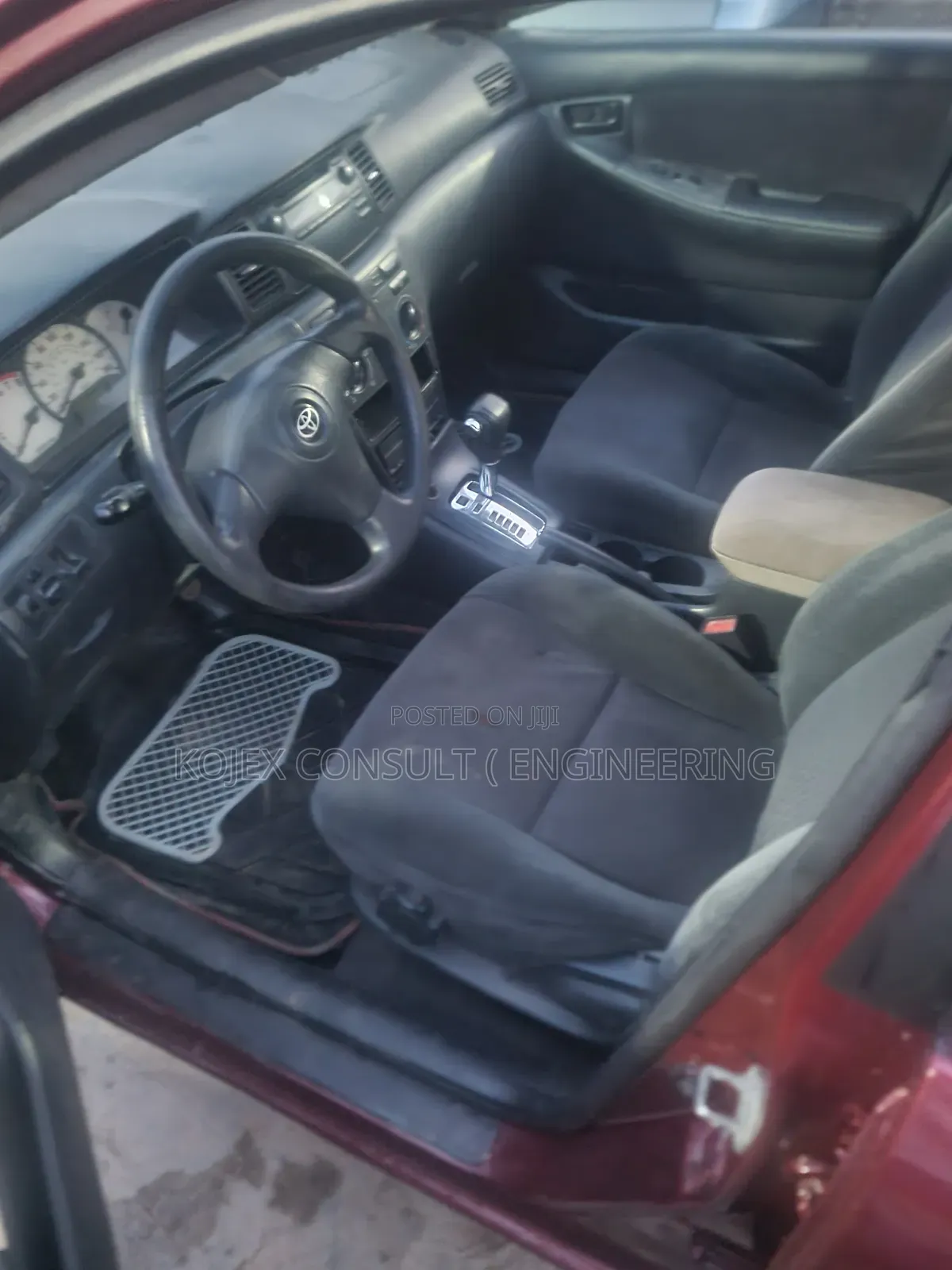 Toyota Corolla Sedan 2003 Red