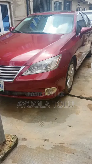 Lexus ES 350 2011 Red