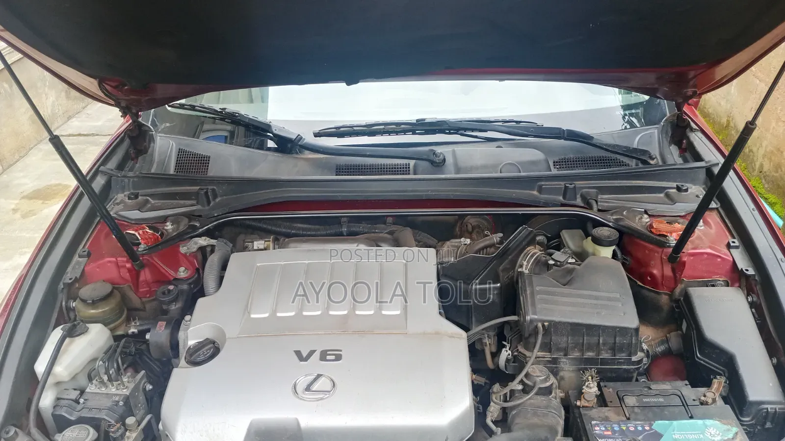 Lexus ES 350 2011 Red