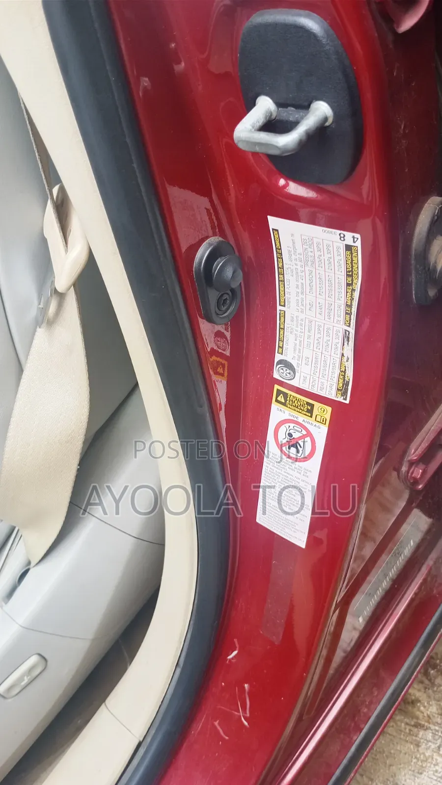 Lexus ES 350 2011 Red