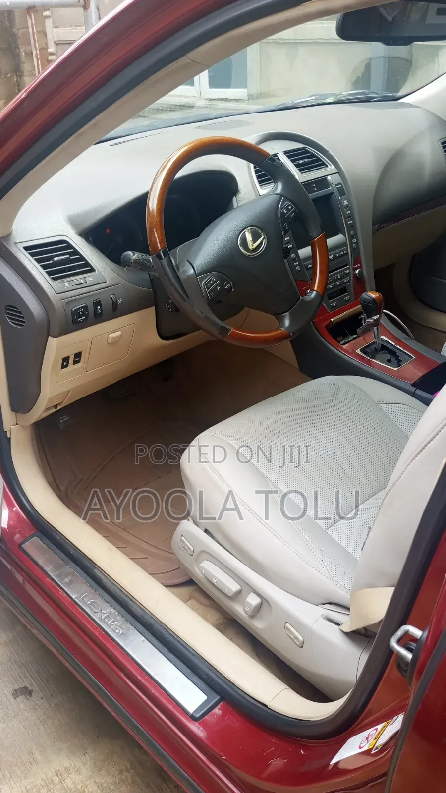 Lexus ES 350 2011 Red