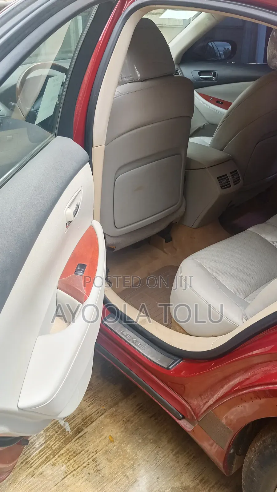 Lexus ES 350 2011 Red