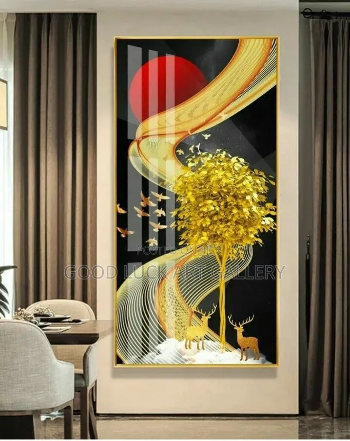 Vertical Wall Art for Living Room