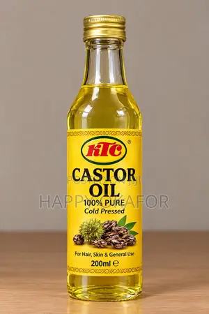 KTC Pure Castor Oil – 200ml | 100% Pure Cold Pressed Oil