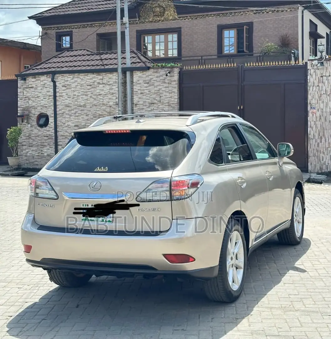 Lexus RX 350 2011 Gold