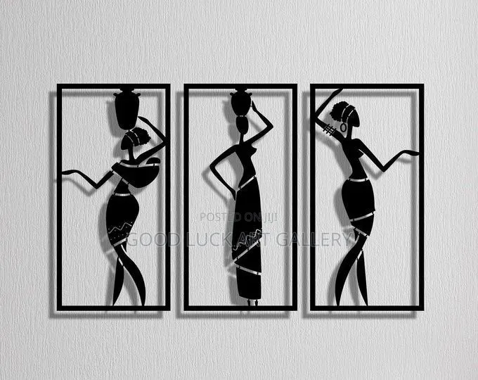 Black Woman Wall Art